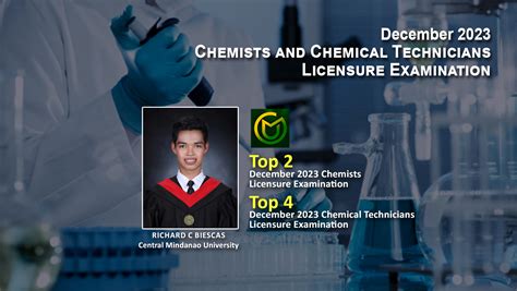 chemist licensure exam 2023|December 2023 Chemists and Chemical Technicians Licensure .